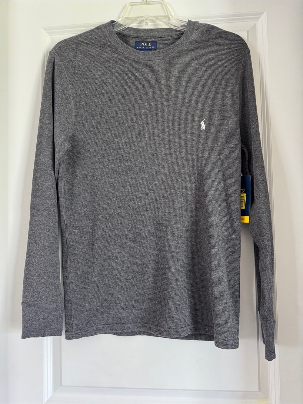 Polo by Ralph Lauren Long-Sleeve Crewneck Shirt - Heather Gray (1056)